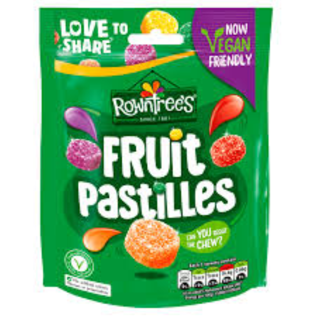 ROWNTREES FRUIT PASTILLES 52.5G